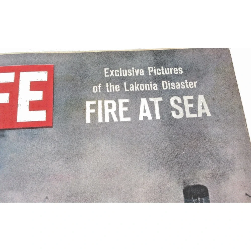 Life Magazine January 3 1964 - Exclusive The Lakonia Disaster Fire at Sea